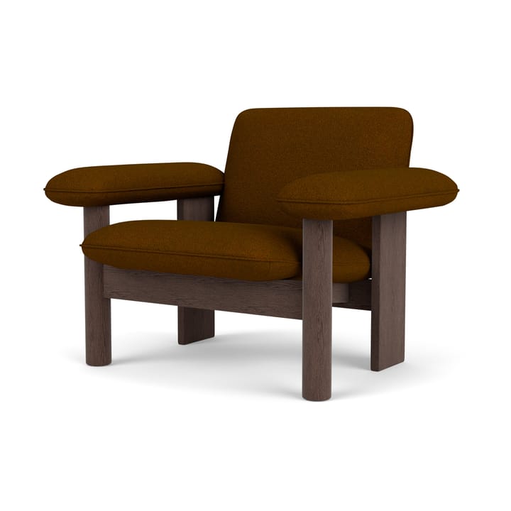 Poltrona Brasilia low back, Dark oak-Baru 0450 Audo Copenhagen