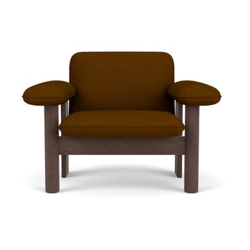 Poltrona Brasilia low back - Dark oak-Baru 0450 - Audo Copenhagen