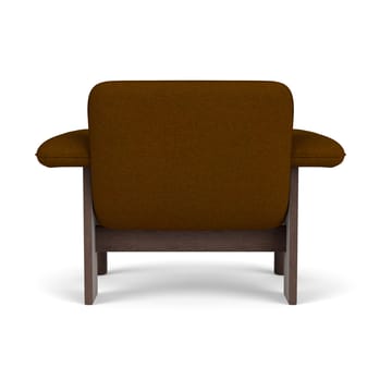 Poltrona Brasilia low back - Dark oak-Baru 0450 - Audo Copenhagen