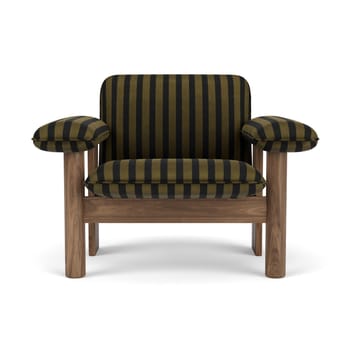 Poltrona Brasilia low back - Walnut-Cabanon Soft FCL7029-04 - Audo Copenhagen