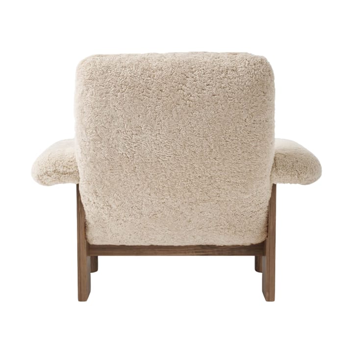 Poltrona Brasilia, Walnut-Nature sheepskin curly Audo Copenhagen