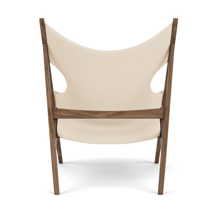 Poltrona lounge Knitting, Walnut-Logan Jasmine Audo Copenhagen