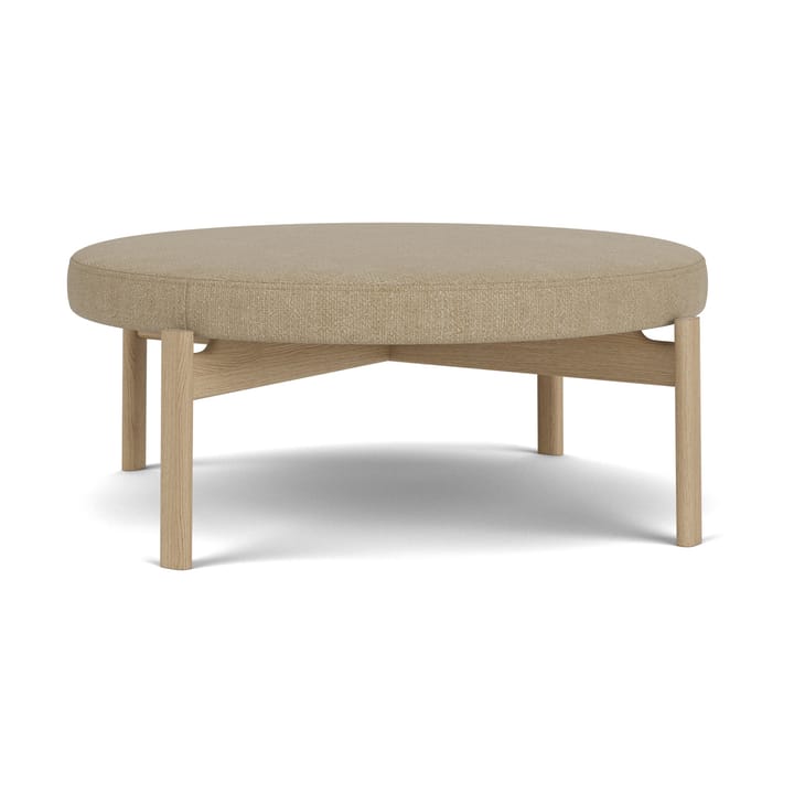 Pouf Passage Ø98,5 cm - Natural oak-Audo Bouclé 02 - Audo Copenhagen