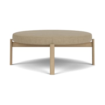 Pouf Passage Ø98,5 cm - Natural oak-Audo Bouclé 02 - Audo Copenhagen