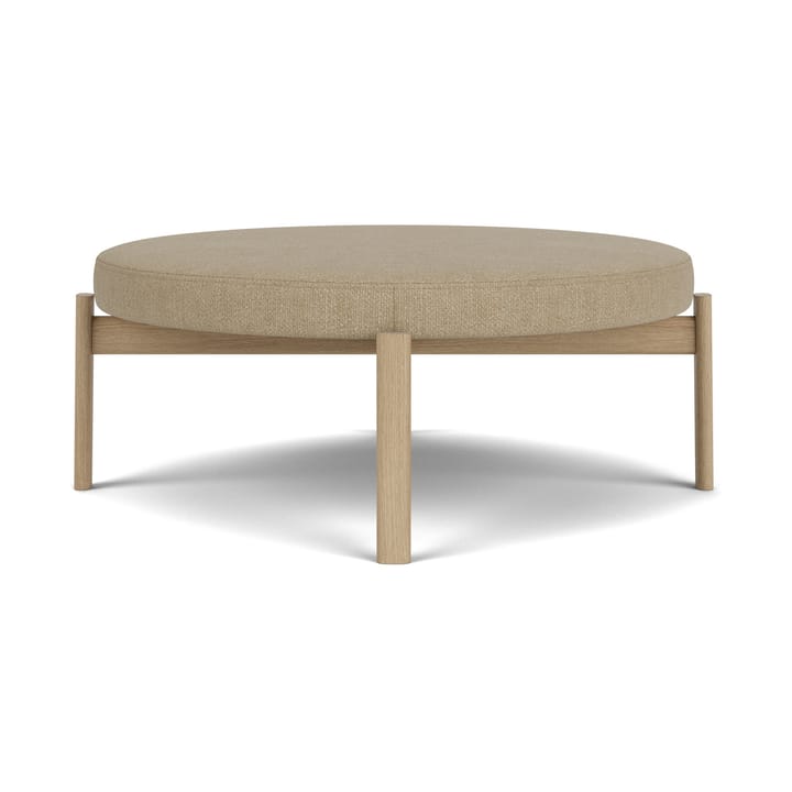 Pouf Passage Ø98,5 cm, Natural oak-Audo Bouclé 02 Audo Copenhagen