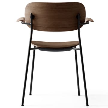 Sedia da tavolo Co Chair con braccioli - Rovere tinto nero - Audo Copenhagen