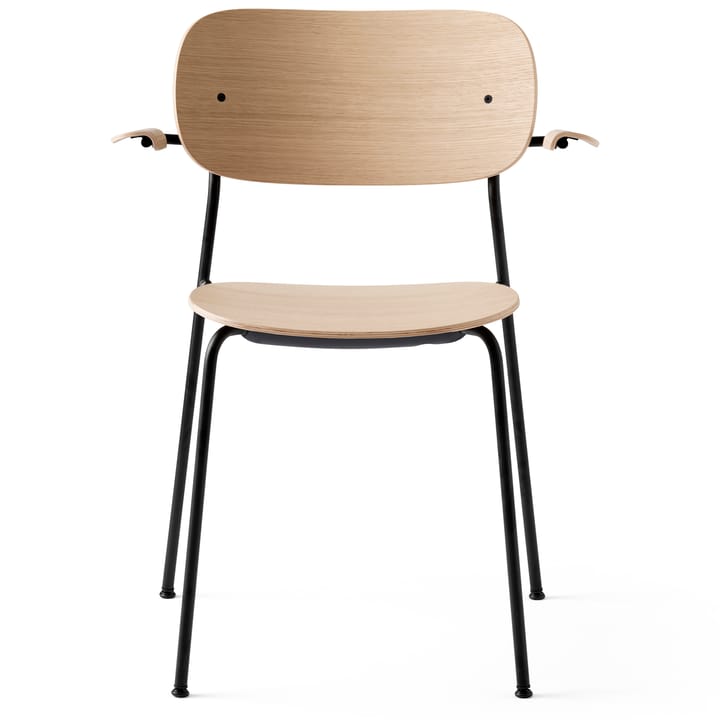 Sedia da tavolo Co Chair con braccioli, Rovere Audo Copenhagen