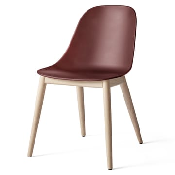 Sedia Harbour con gambe in rovere - Rosso bruciato - Audo Copenhagen