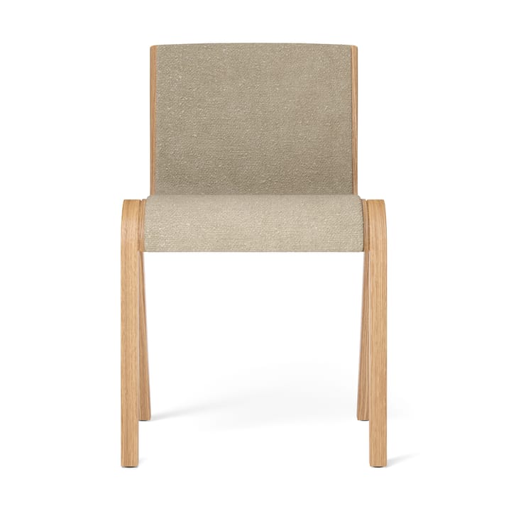 Sedia Ready fronte rivestito, Natural oak-Audo Bouclé 02 Audo Copenhagen