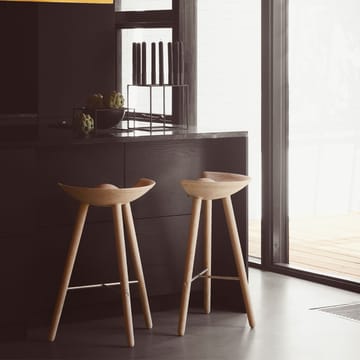 Sgabello da bar ML 42 - rovere oliato marrone, ottone - Audo Copenhagen