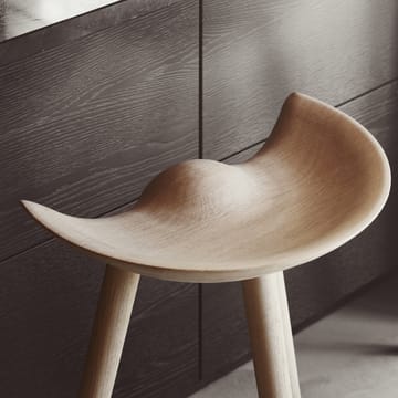 Sgabello da bar ML42, 77 cm - Rovere, acciaio - Audo Copenhagen