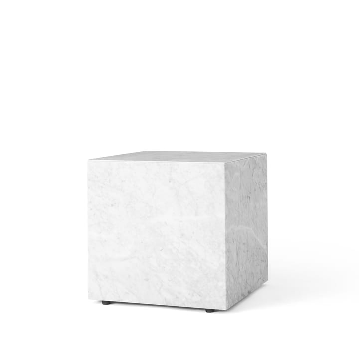 Tavolino Plinth - bianco, cubo - Audo Copenhagen