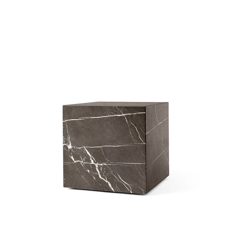 Tavolino Plinth - marrone, cubo - Audo Copenhagen