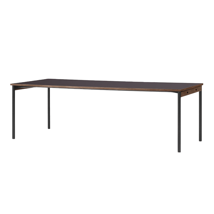 Tavolo da conferenza Co Table 240x100cm - Black, laminate terra - Audo Copenhagen