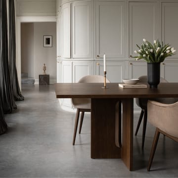 Tavolo da pranzo rettangolare Androgyne - Rovere macchiato scuro, 210x109 cm - Audo Copenhagen