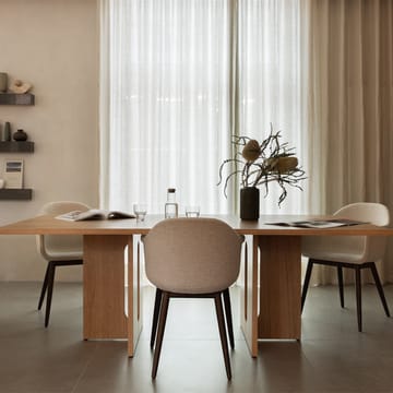 Tavolo da pranzo rettangolare Androgyne - Rovere naturale, 210x109 cm - Audo Copenhagen