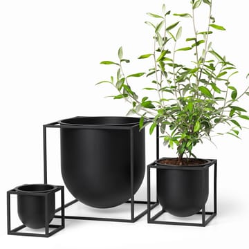 Vaso da fiori Kubus 10 cm - Nero - Audo Copenhagen