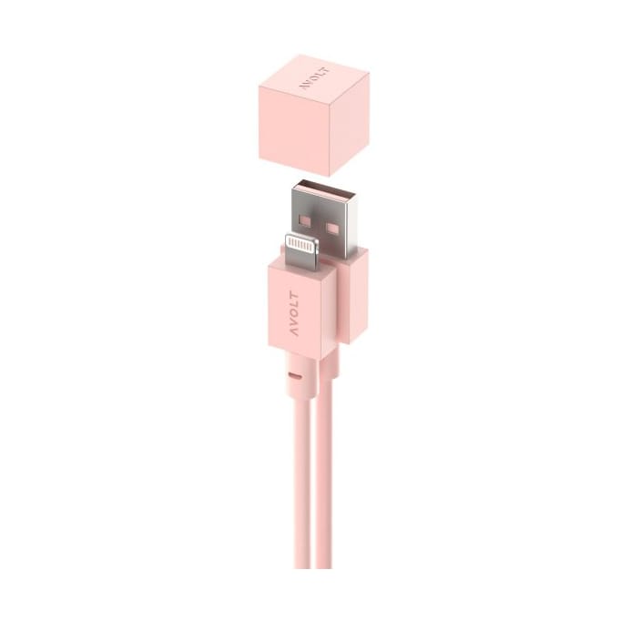 Cavo da USB-A a Lightning da 1,7 m Cavo 1 - Pink - Avolt