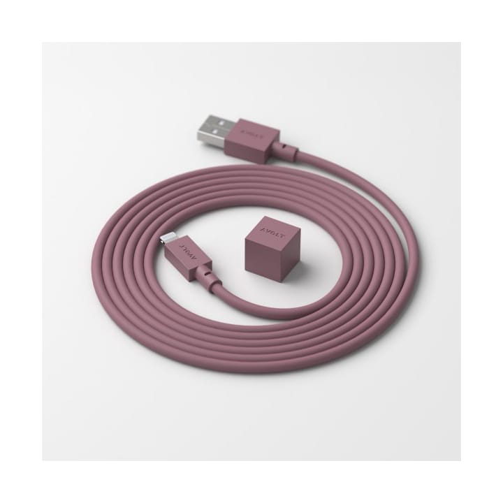 Cavo da USB-A a Lightning da 1,7 m Cavo 1 - Rusty red - Avolt