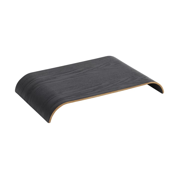 Pannello superiore per scaffale Curva 40,4 cm - Nero - AYTM