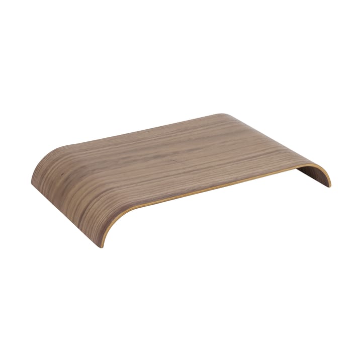 Pannello superiore per scaffale Curva 40,4 cm - Noce - AYTM