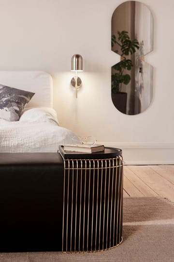 Pouf Sessio 45x110 cm - Nero - AYTM