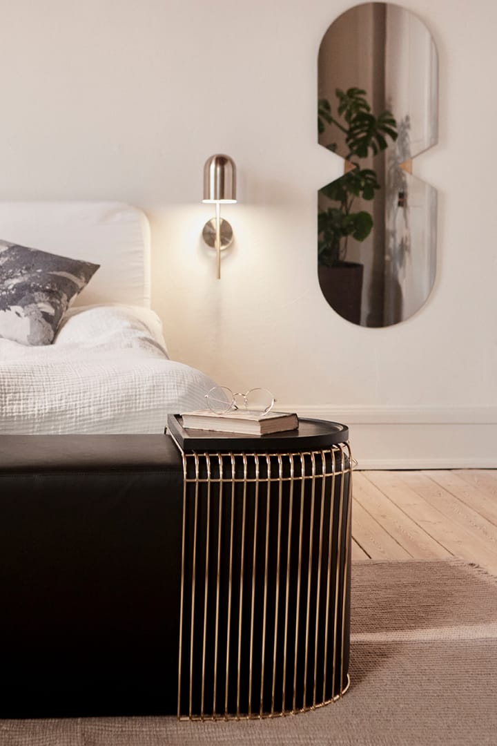 Pouf Sessio 45x110 cm, Nero AYTM