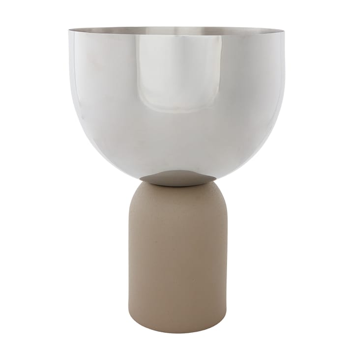 Vaso da fiori Torus Ø 17 cm - Silver-taupe - AYTM