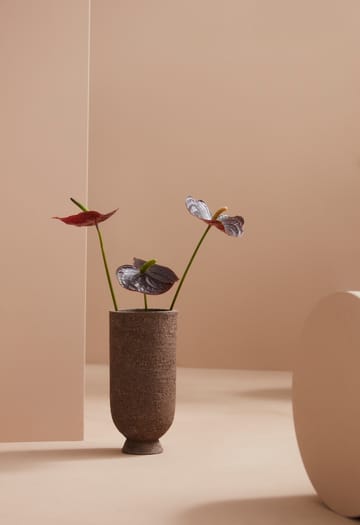 Vaso per fiori-vaso Terra Ø 13 cm - Java brown - AYTM