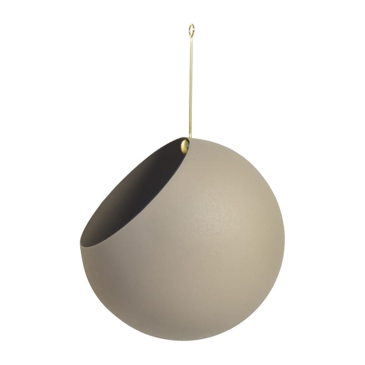 Vaso sospeso GLOBE Ø 21 cm alt. 32 cm - Grigio talpa - AYTM