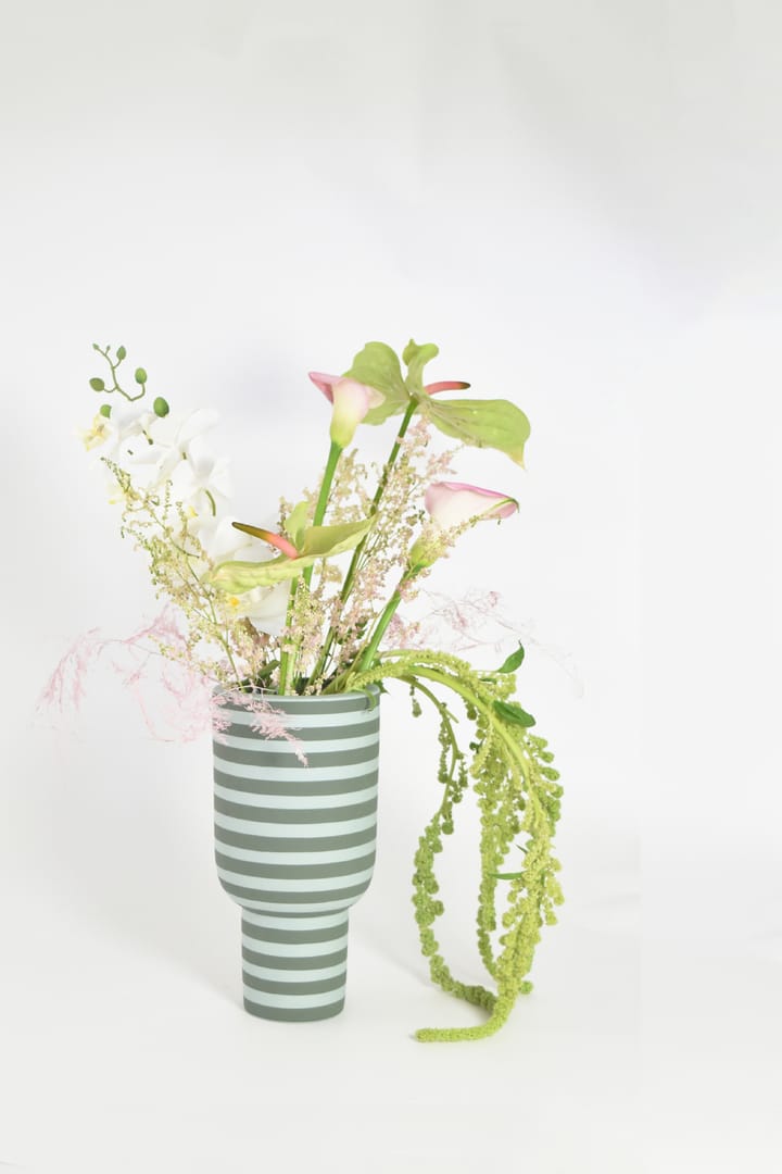 Vaso Varia 30 cm, Dusty green-forest AYTM