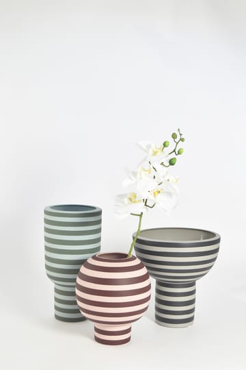 Vaso Varia 30 cm - Dusty green-forest - AYTM