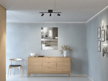 Binario da soffitto Cato 3 - Nero opaco - Belid