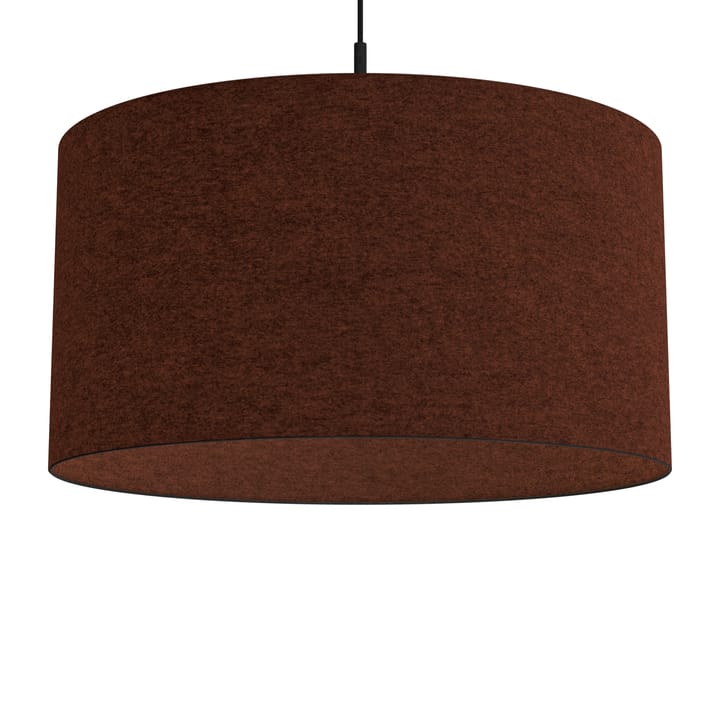 Lampada a sospensione Soft Ø 57 cm - Rosso ruggine lana - Belid