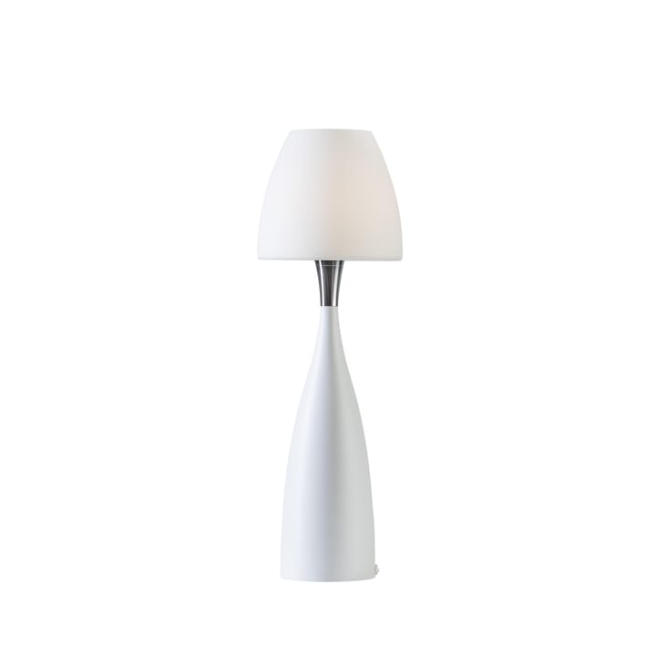 Lampada da tavolo Anemon, grande - bianco opale - Belid