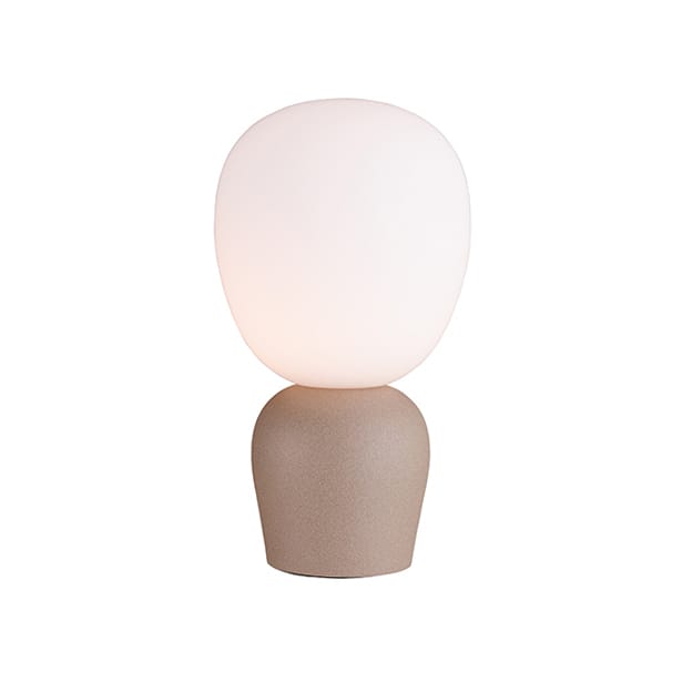 Lampada da tavolo Buddy in vetro opalino - sand (beige) - Belid