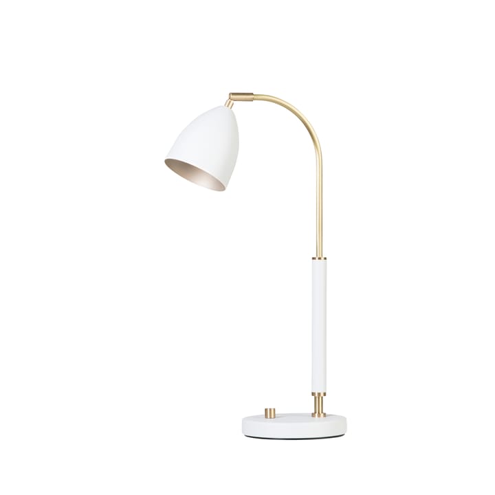 Lampada da tavolo Deluxe - bianco, ottone - Belid