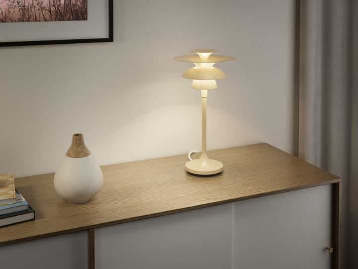 Lampada da tavolo Picasso 34,8 cm, Miele chiaro Belid