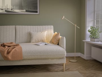 Lampada da terra Cato 134 cm - Nougat-ottone - Belid