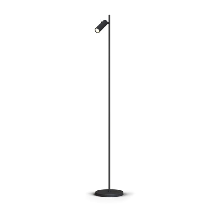 Lampada da terra Cato Slim singola - Nero opaco-LED - Belid