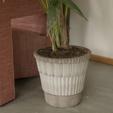 Vaso Atlas raw - Grigio, Ø21 cm - Bergs Potter