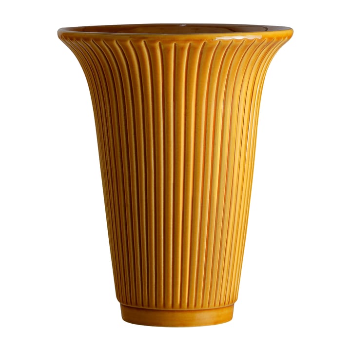 Vaso Daisy smaltato Ø 12 cm - Giallo - Bergs Potter