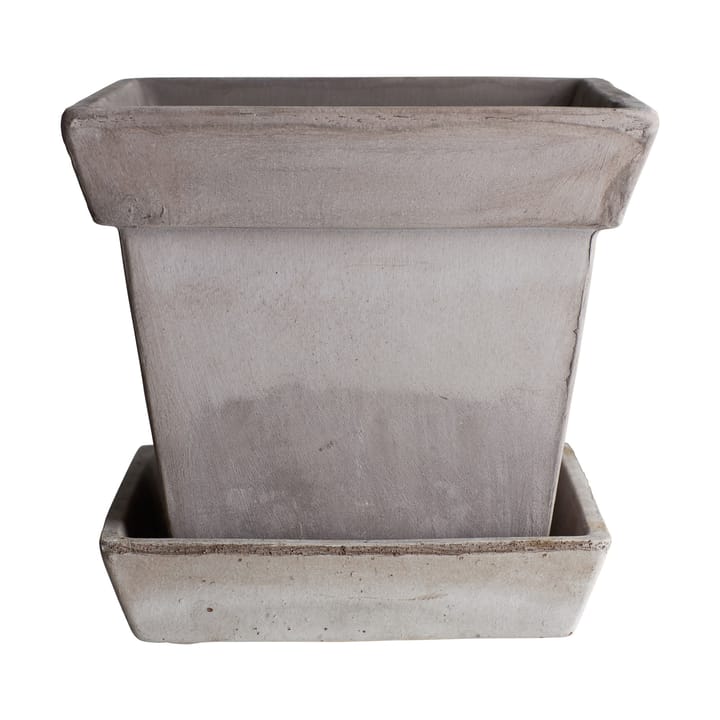 Vaso Gaia raw  - Grigio, Ø21 cm - Bergs Potter