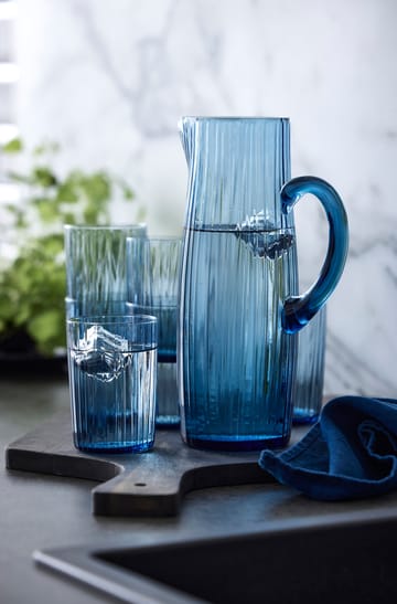 Bicchiere per acqua 28 cl Kusintha, confezione da 4 - Blu - Bitz