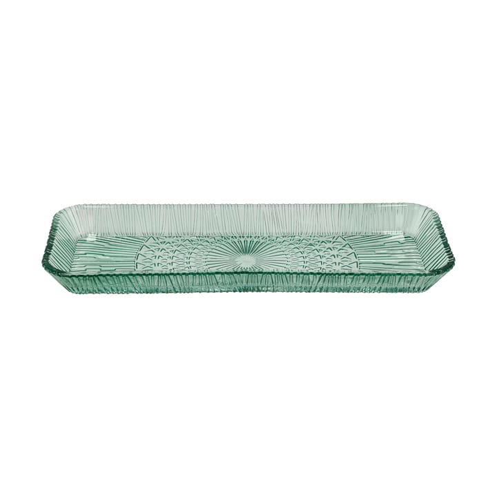 Piatto da servizio Kusintha rettangolare 14x38 cm - Green - Bitz