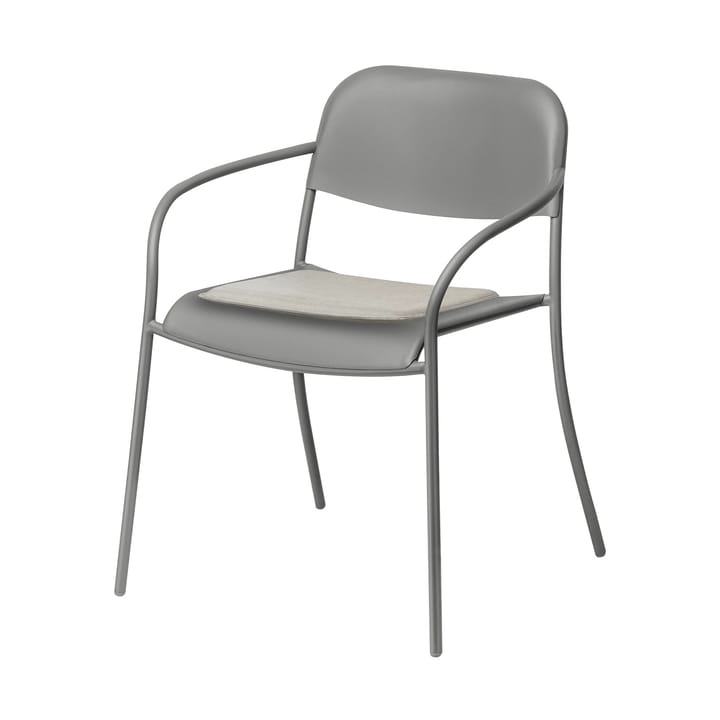 Cuscino da seduta per sedia e divano lounge YUA - Melange grey - blomus