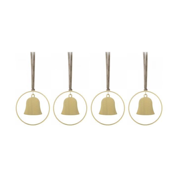 Decorazione per albero KITAI 8,5 cm 4 unidades - Bells - Blomus