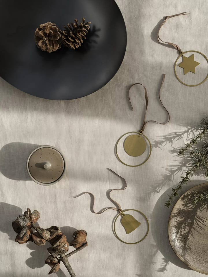 Decorazione per albero KITAI 8,5 cm 4 unidades - Circle - blomus