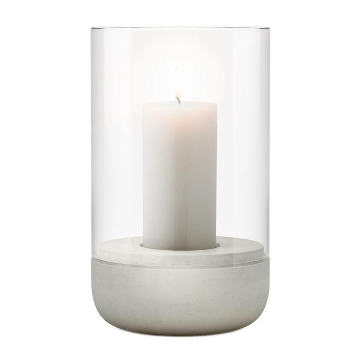 Lanterna con candelotto Calma Ø 12 cm, Light grey blomus