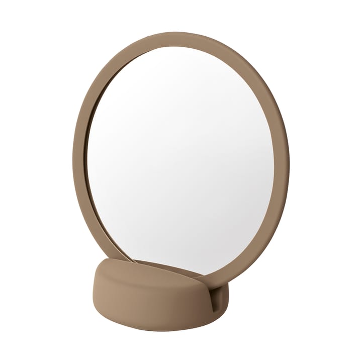 Specchio in ceramica Sono Vanity Ø17 cm - Beige - Blomus